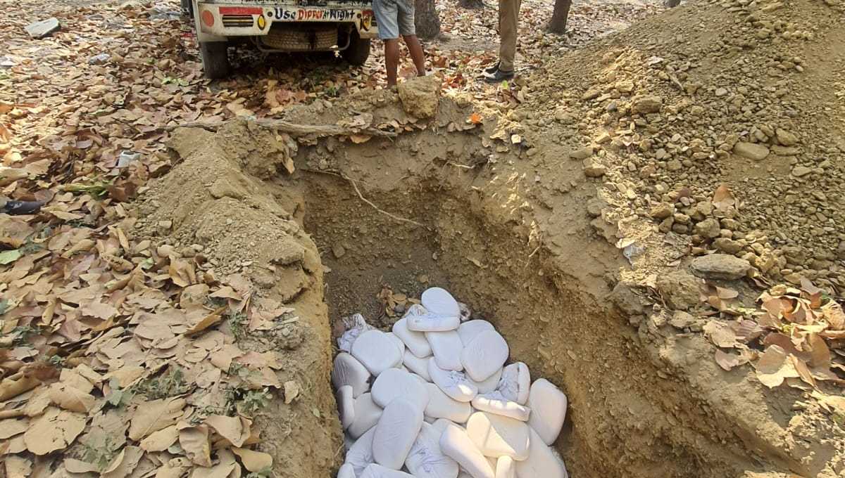 23 क्विंटल 20 किलो नकली पनीर पकड़ा गया