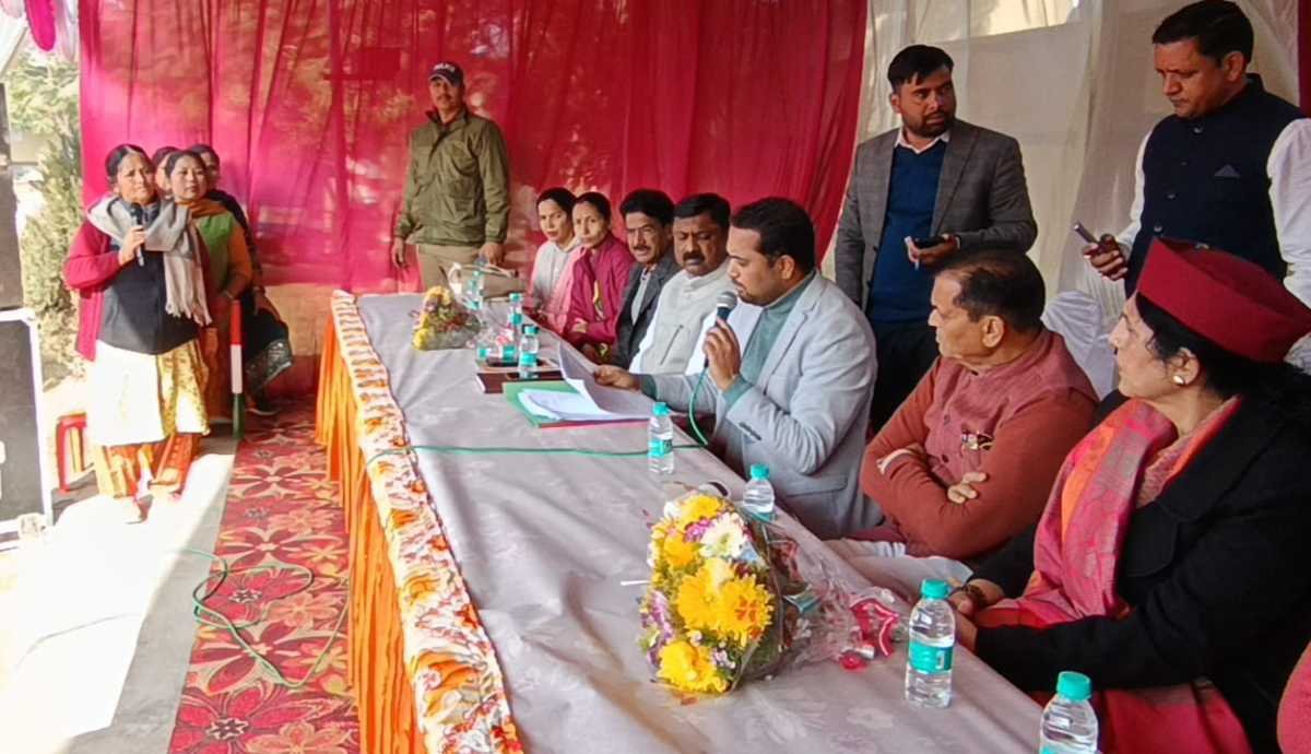 श्यामपुर बहुउद्देशीय शिविरः 1292 लाभार्थियों को मिला सेवाओं का लामिला भ